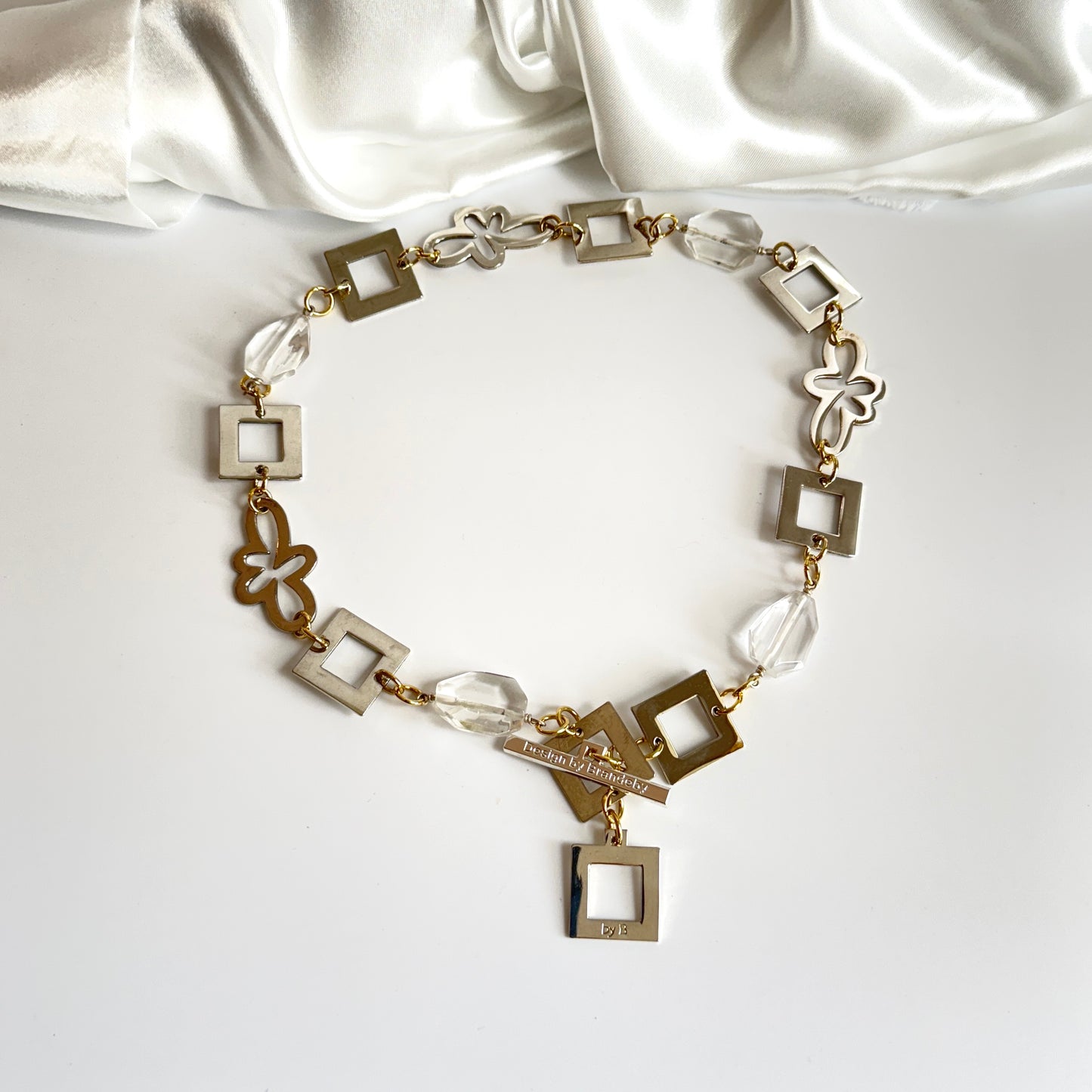 Quartz Heart Halsband - Design by Brandeby