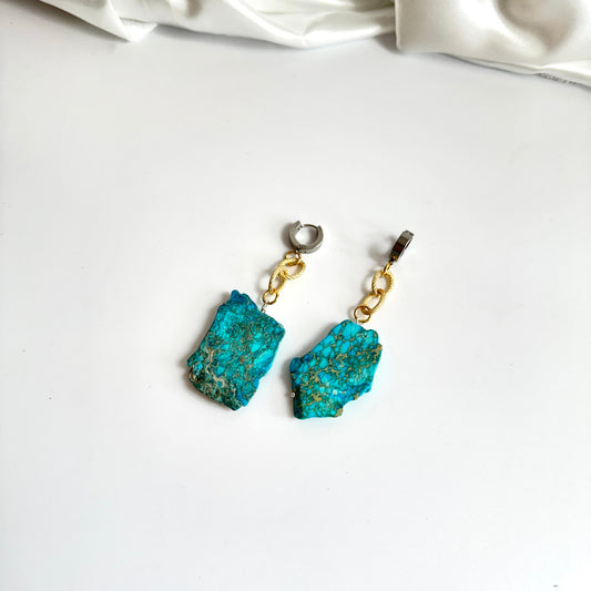 Dream Turquoise Örhängen - Design by Brandeby