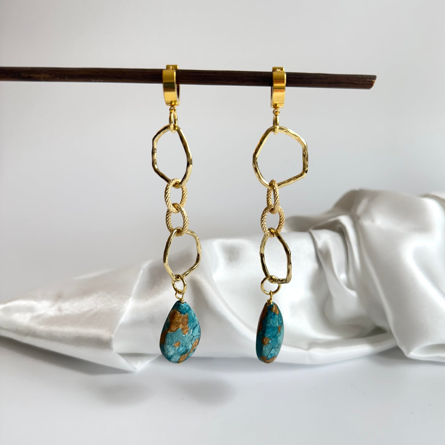Blue Turquoise Örhängen