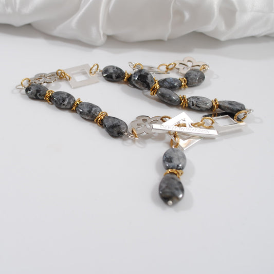 Statement Labradorit Halsband