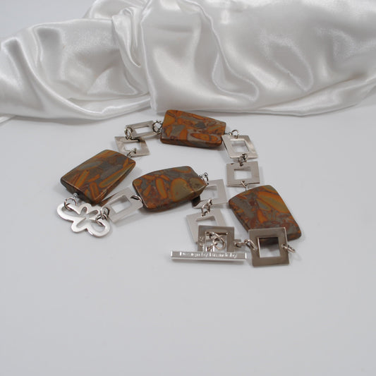 limited edition halsband äkta ädelsten kort design by brandeby