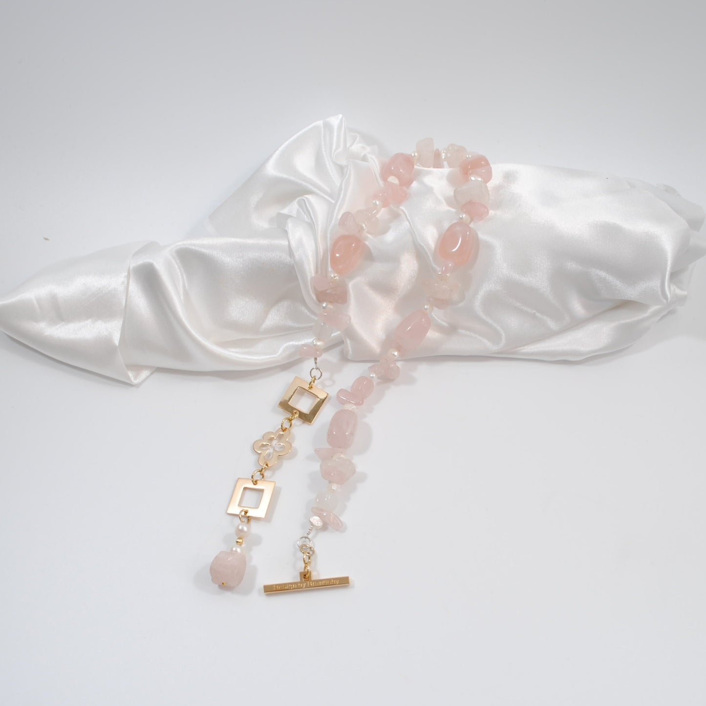 Pink Båstad Halsband - Design by Brandeby