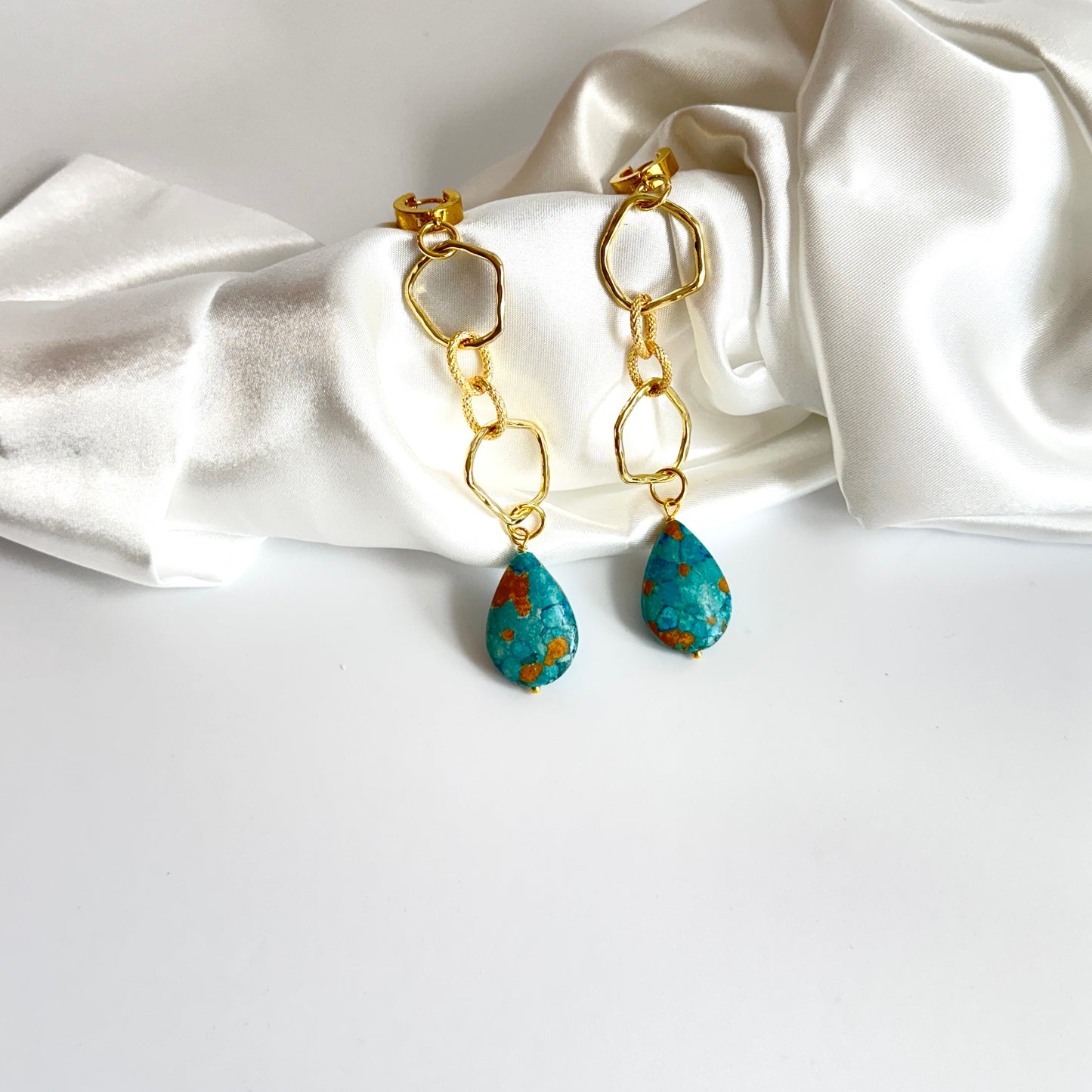 Blue Turquoise Örhängen