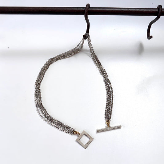 Silver Power Halsband Design by Brandeby