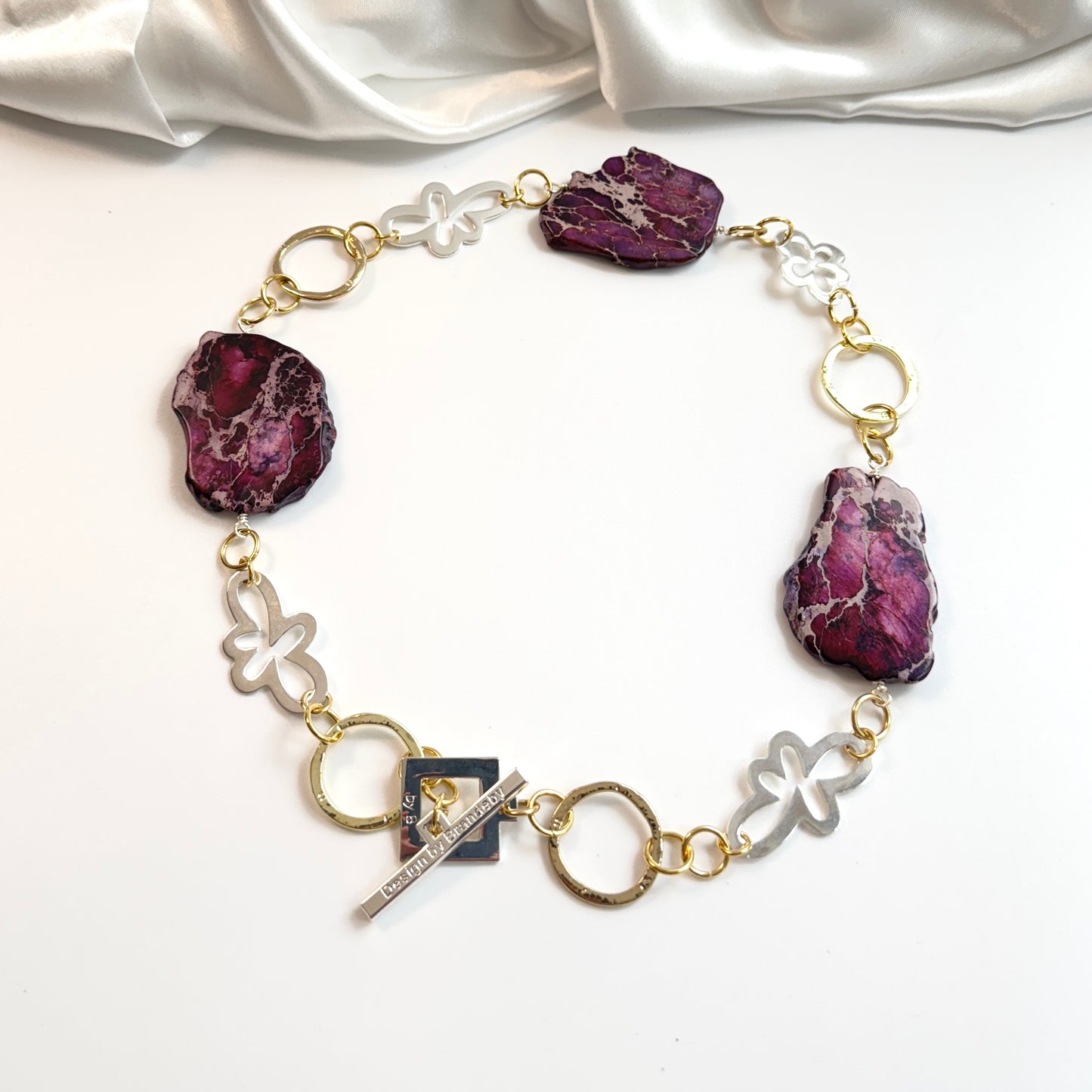 Purple queen halsband