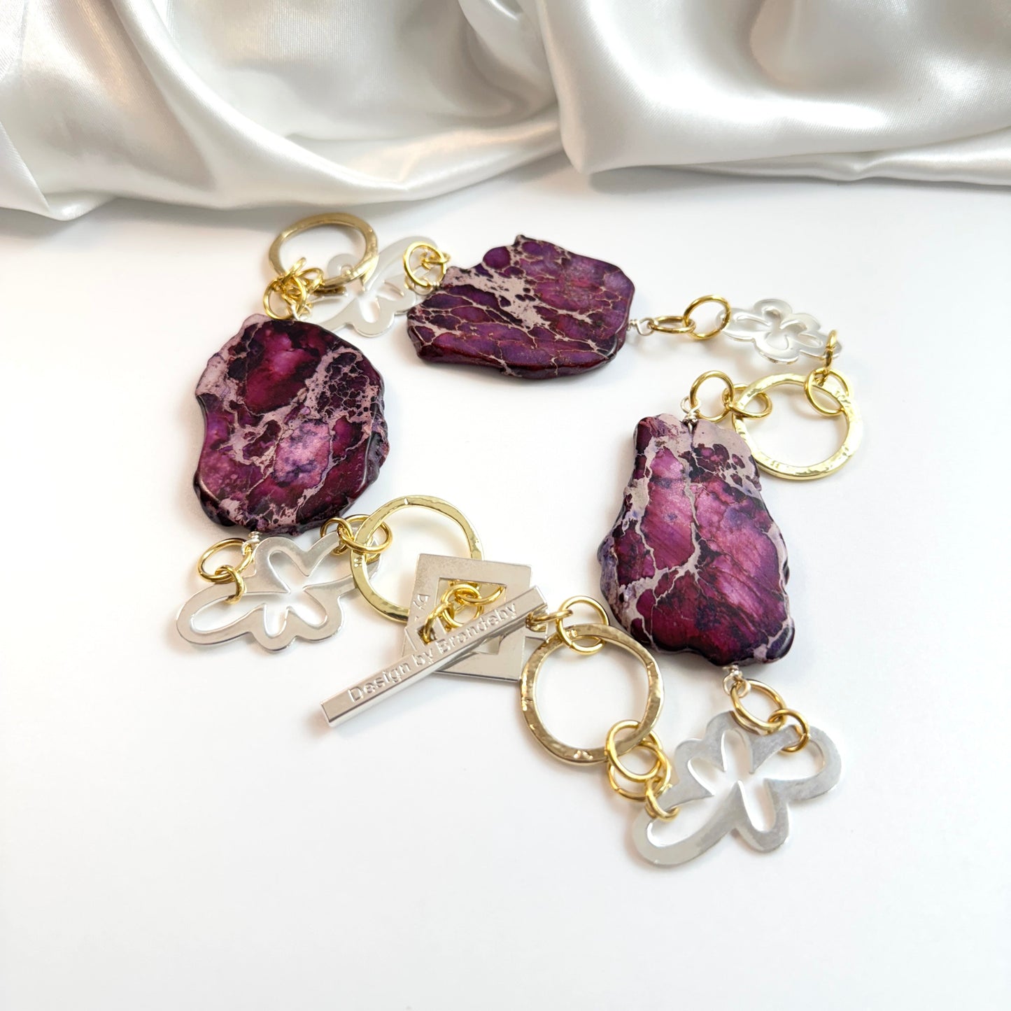 Purple queen halsband