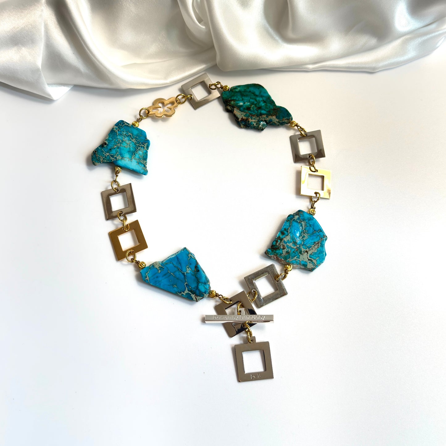 Ocean Gold Halsband - Design by Brandeby