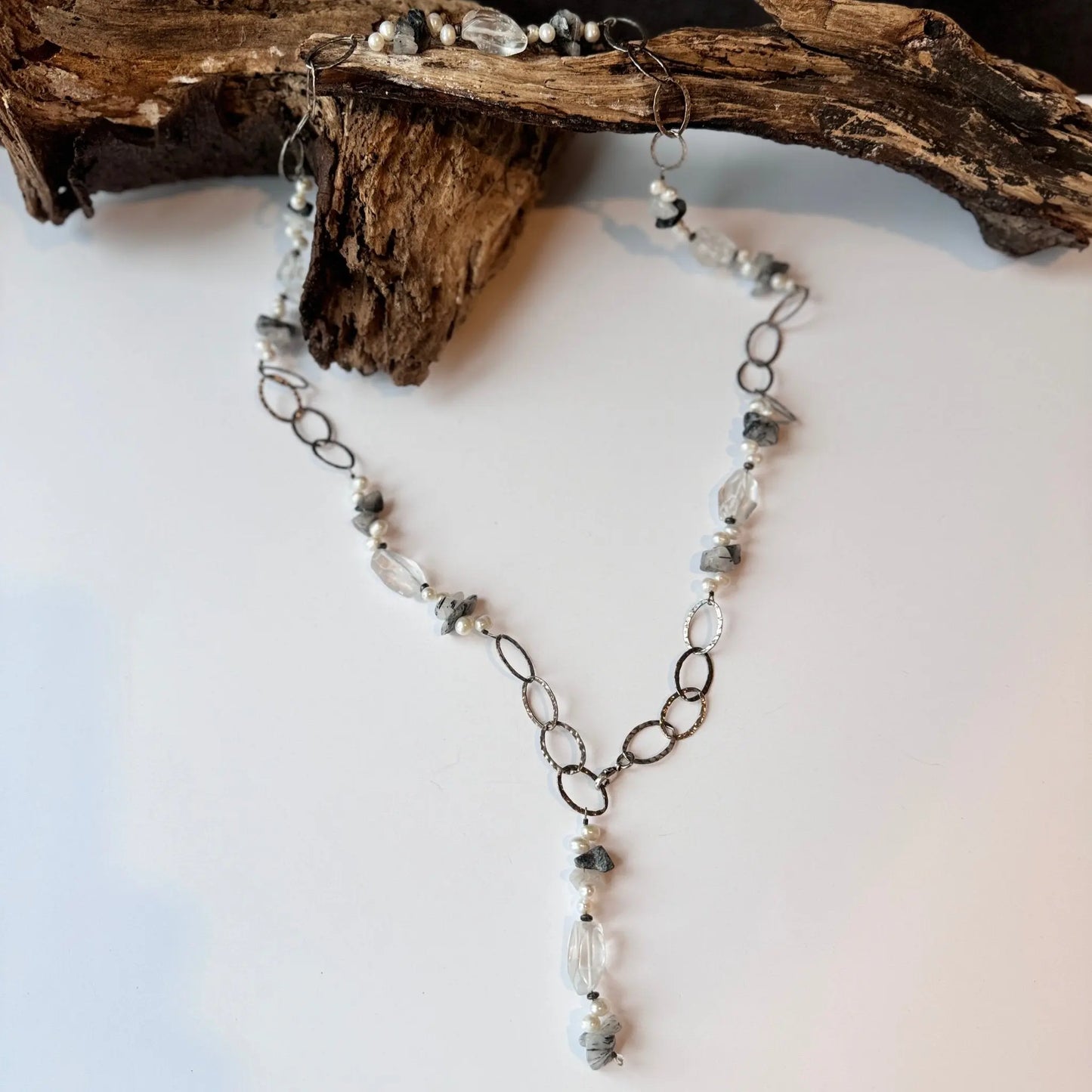 ROCK QUARTZ HALSBAND Design by Brandeby