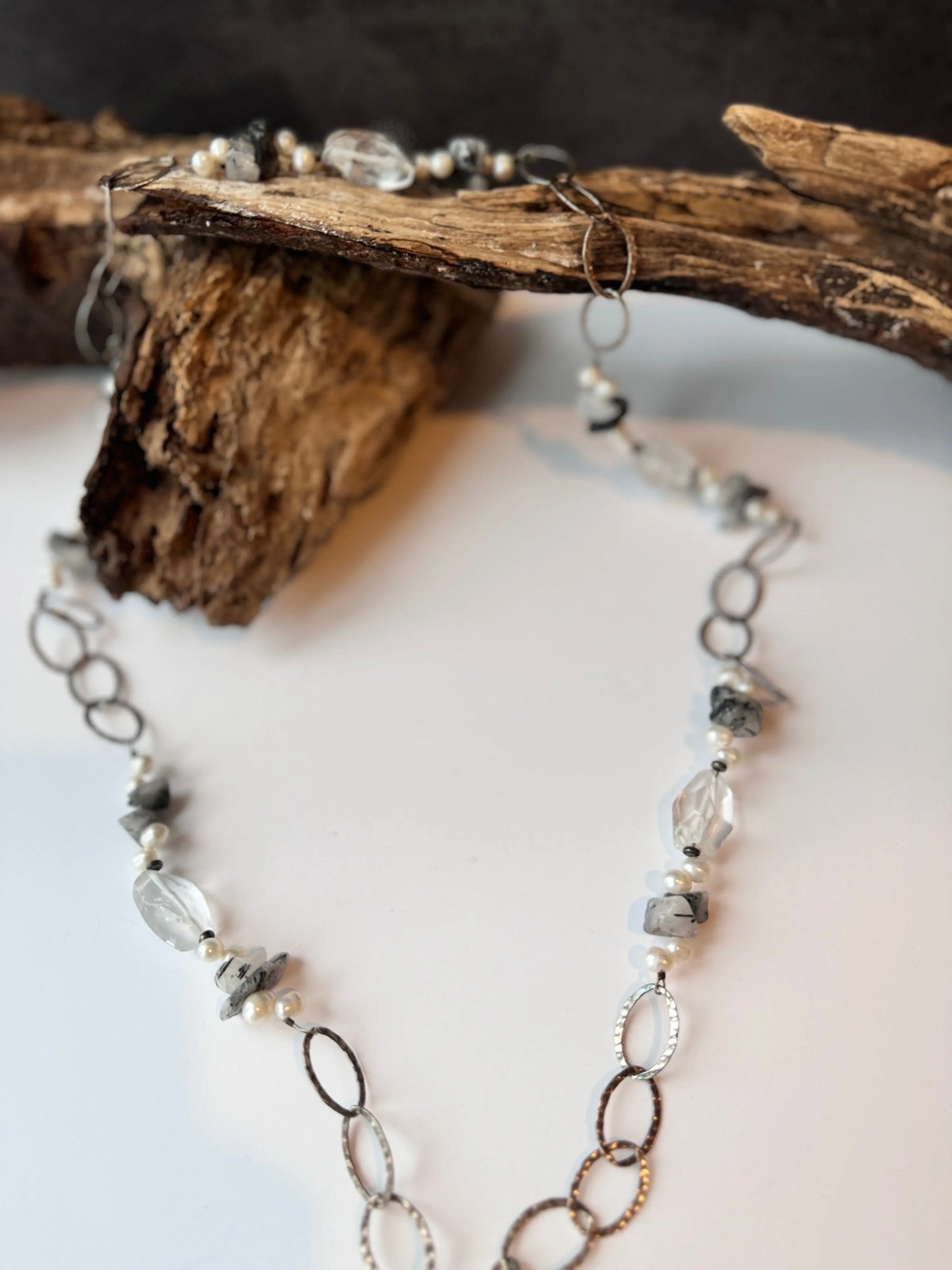 ROCK QUARTZ HALSBAND Design by Brandeby