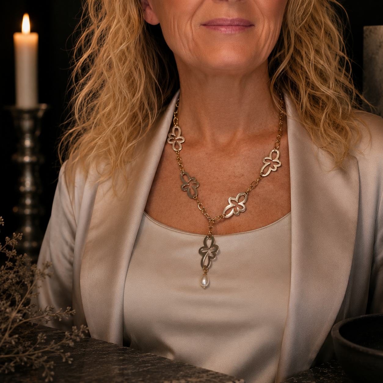 korta halsband handgjorda exklusiva unik design by brandeby