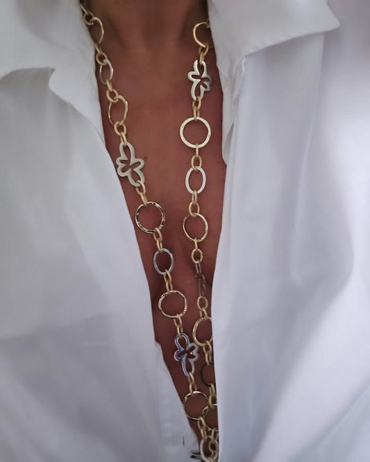 Luxery Glam Pearl Halsband - Design by Brandeby