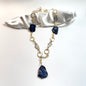 Royal Blue Halsband - Design by Brandeby