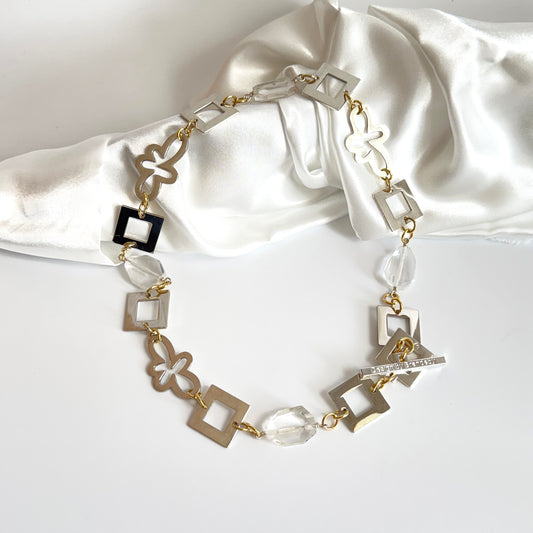 Quartz Heart Halsband - Design by Brandeby