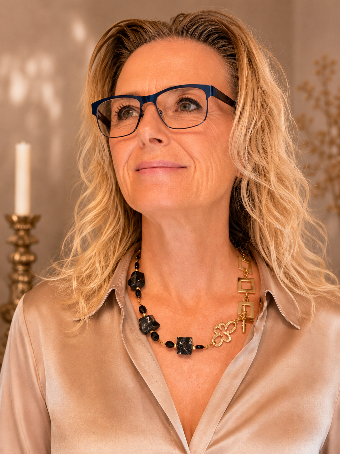 Dream of Obsidian Halsband – Svart obsidian med styrka & elegans