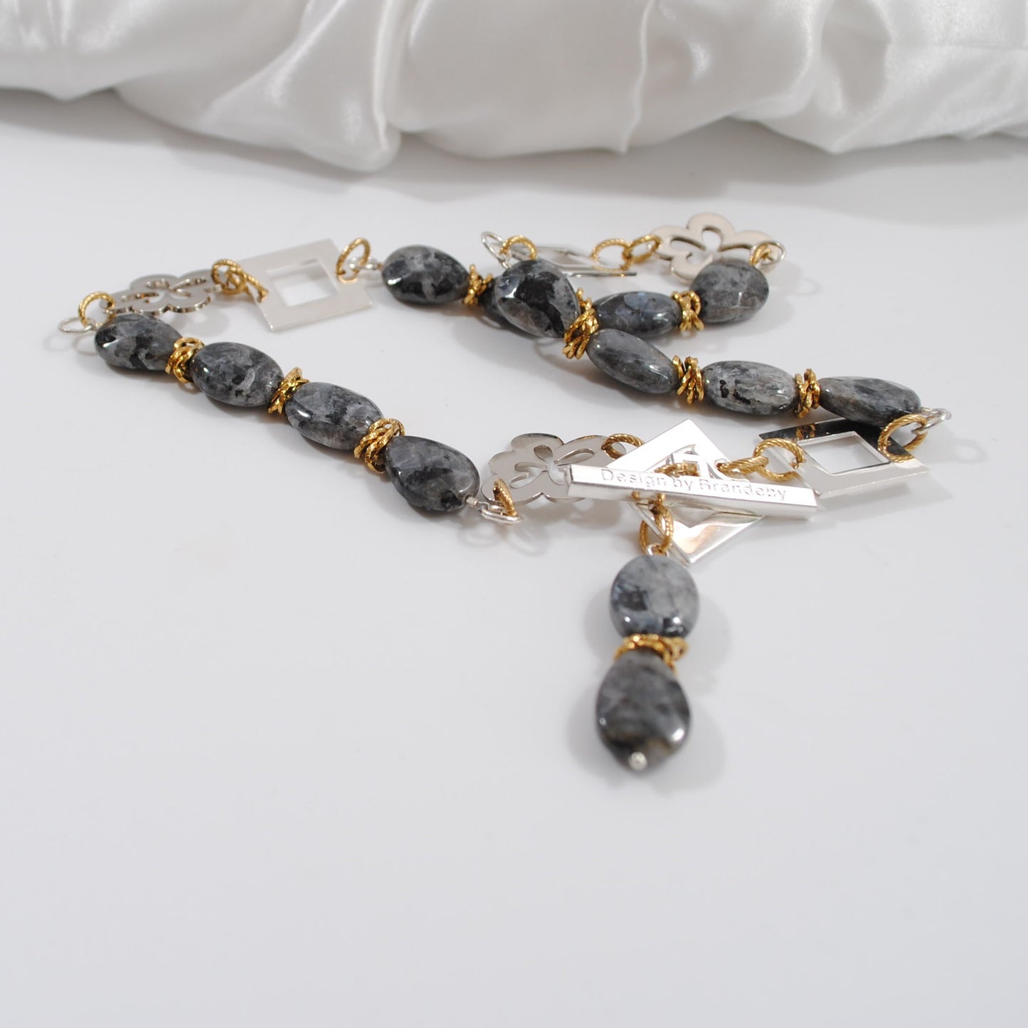 Statement Labradorit Halsband