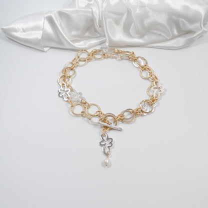 luxery glam pearl halsband design by brandeby