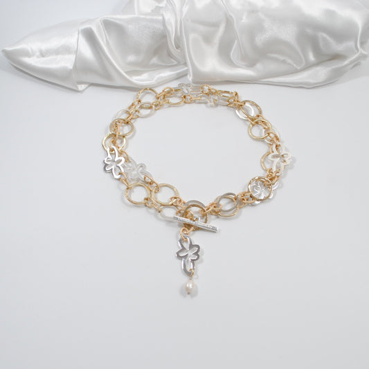 luxery glam pearl halsband design by brandeby