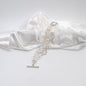 handgjort lyxigt armband i tre rader design by brandeby