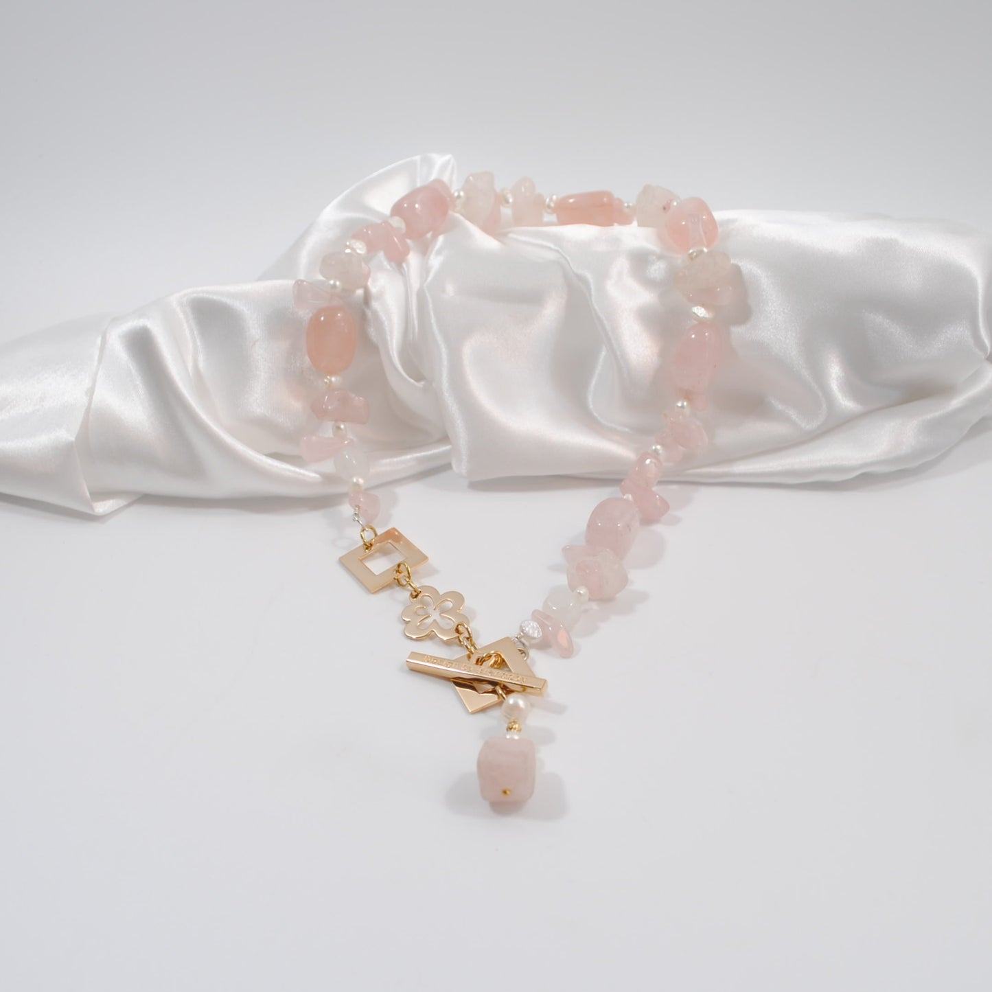 Pink Båstad Halsband - Design by Brandeby
