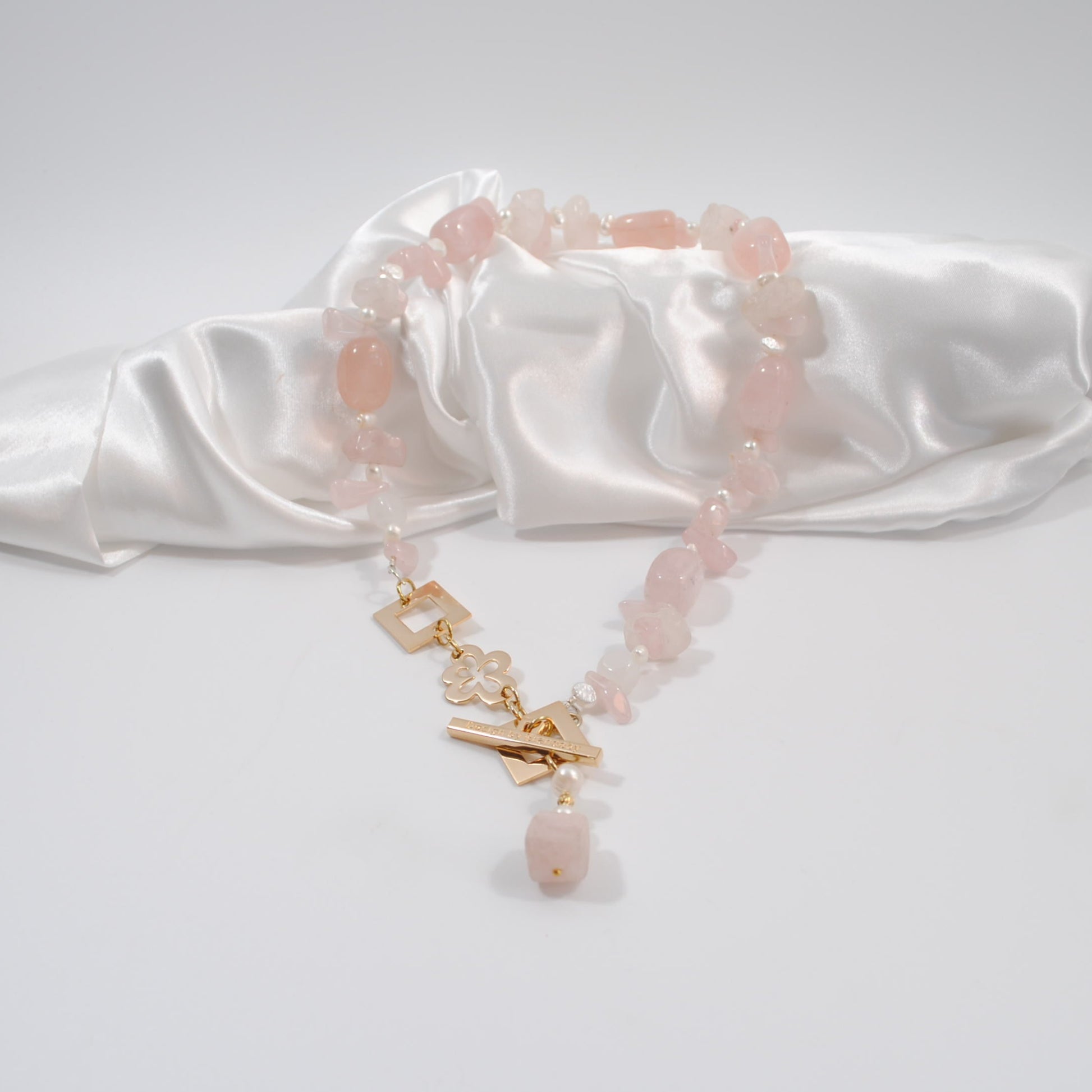 Pink Båstad Halsband - Design by Brandeby