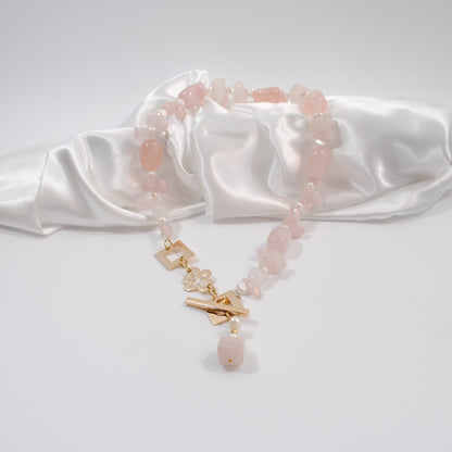 Pink Båstad Halsband - Design by Brandeby