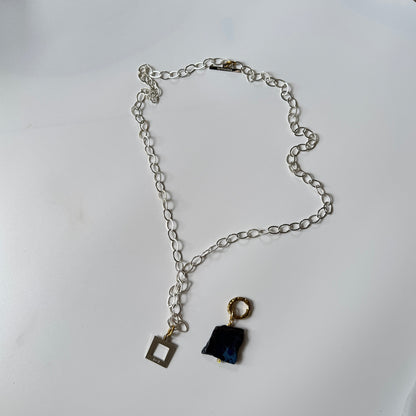 Classy Blue Imperial Halsband med Äkta Imperial Jasper | Design by Brandeby