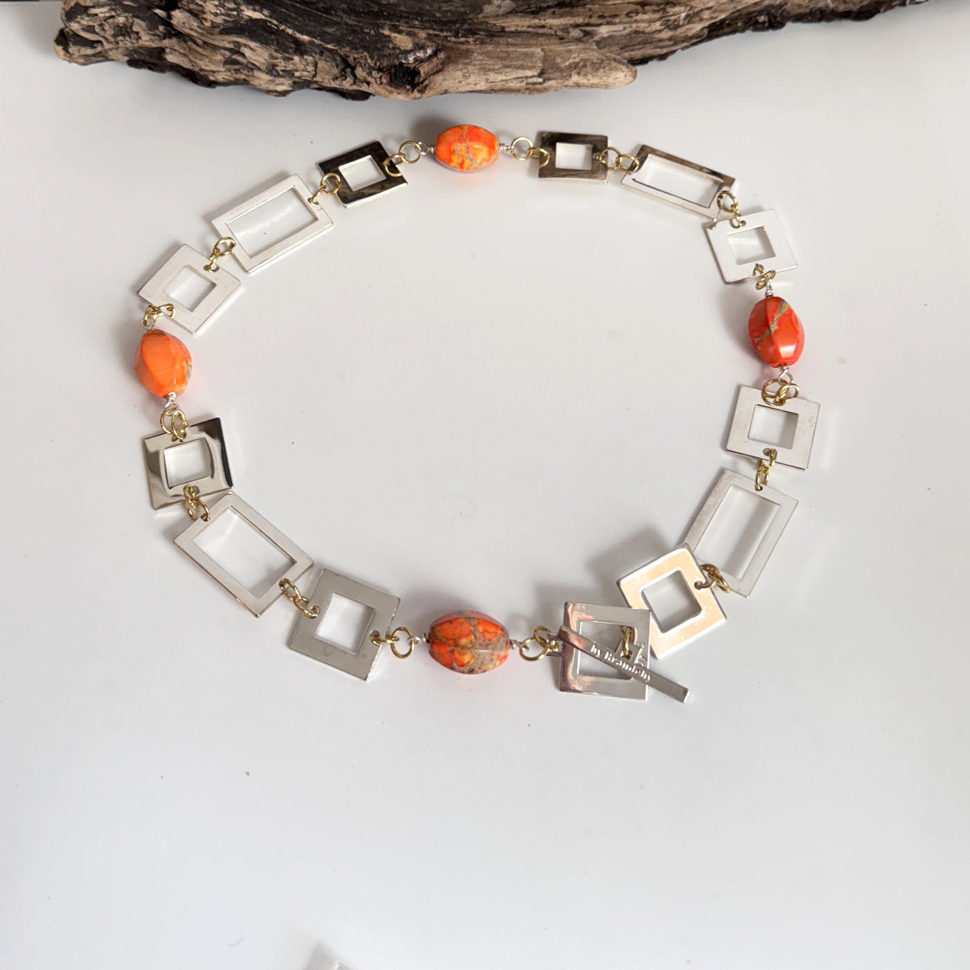 Luxery Orange Halsband