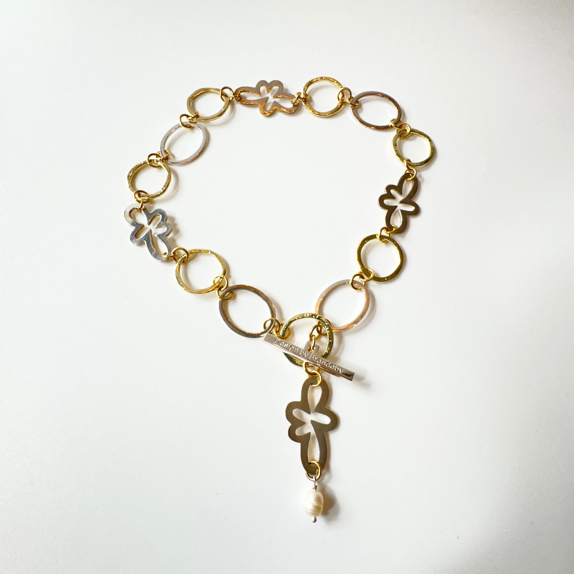 Frame Necklace – Handgjort silverhalsband | Design by Brandeby