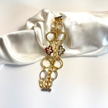 Glam Gold Armband - Design by Brandeby