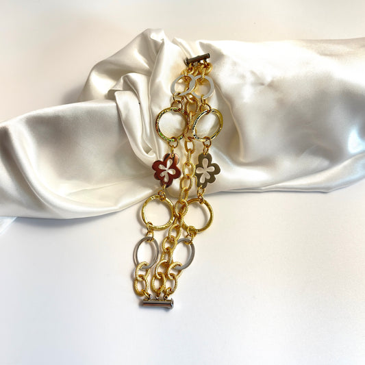 Glam Gold Armband - Design by Brandeby