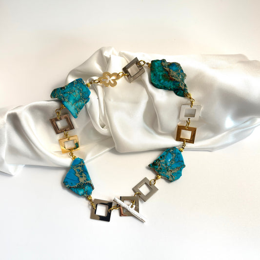 Ocean Gold Halsband