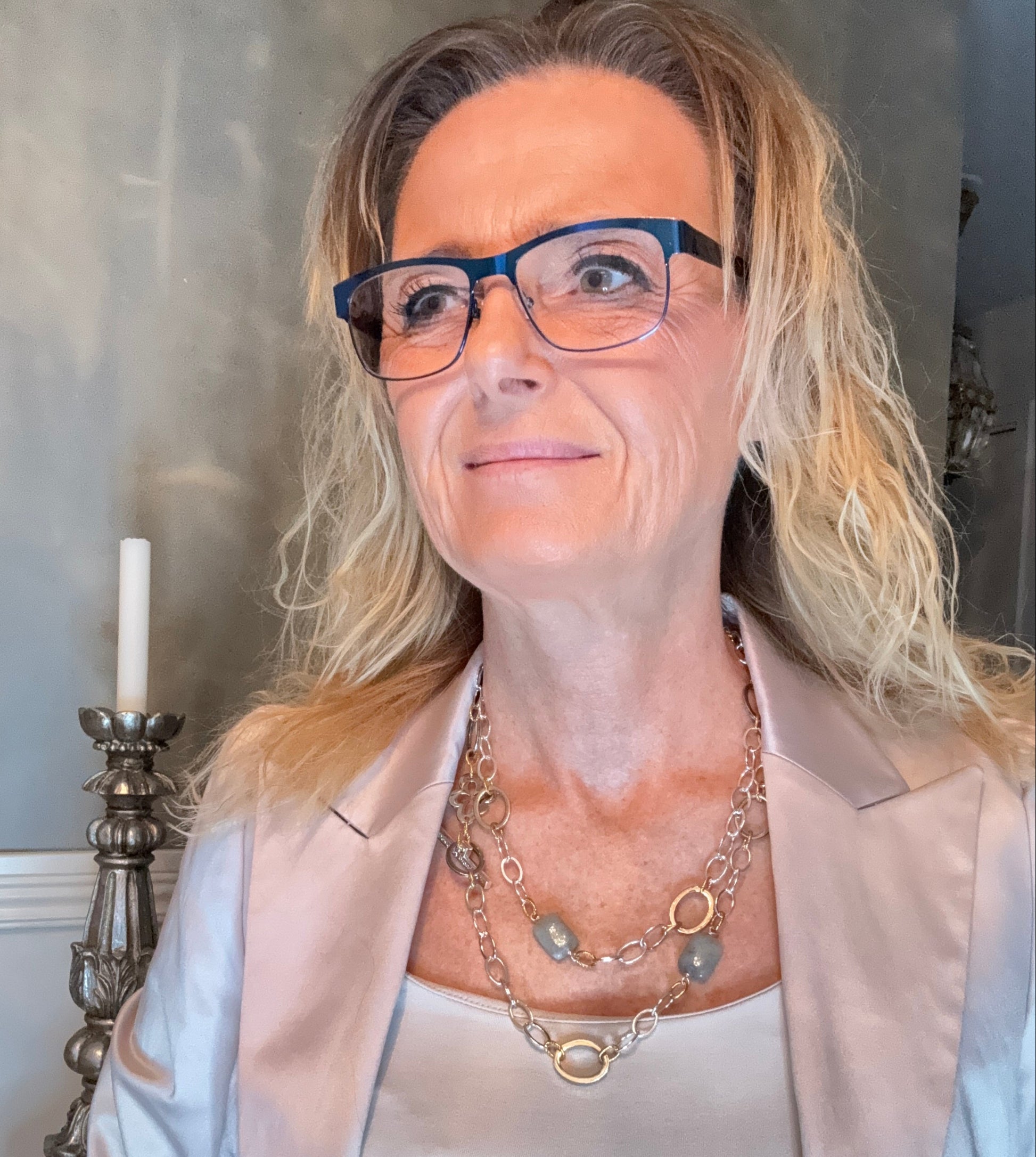 Labradorite Vision Halsband – Handgjort Långt Halsband | Design by Brandeby