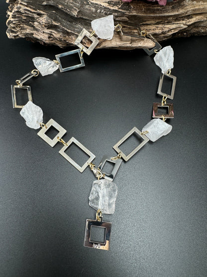 Quartz Elegance Halsband - Design by Brandeby