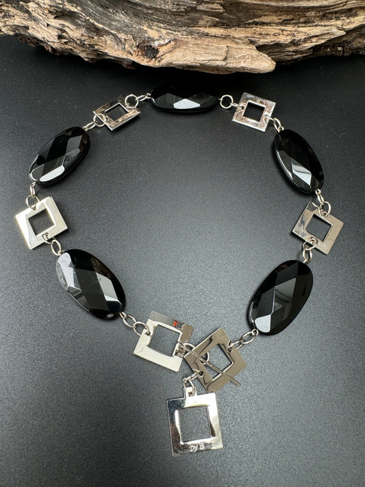 Royal Onyx Stone Halsband - Design by Brandeby