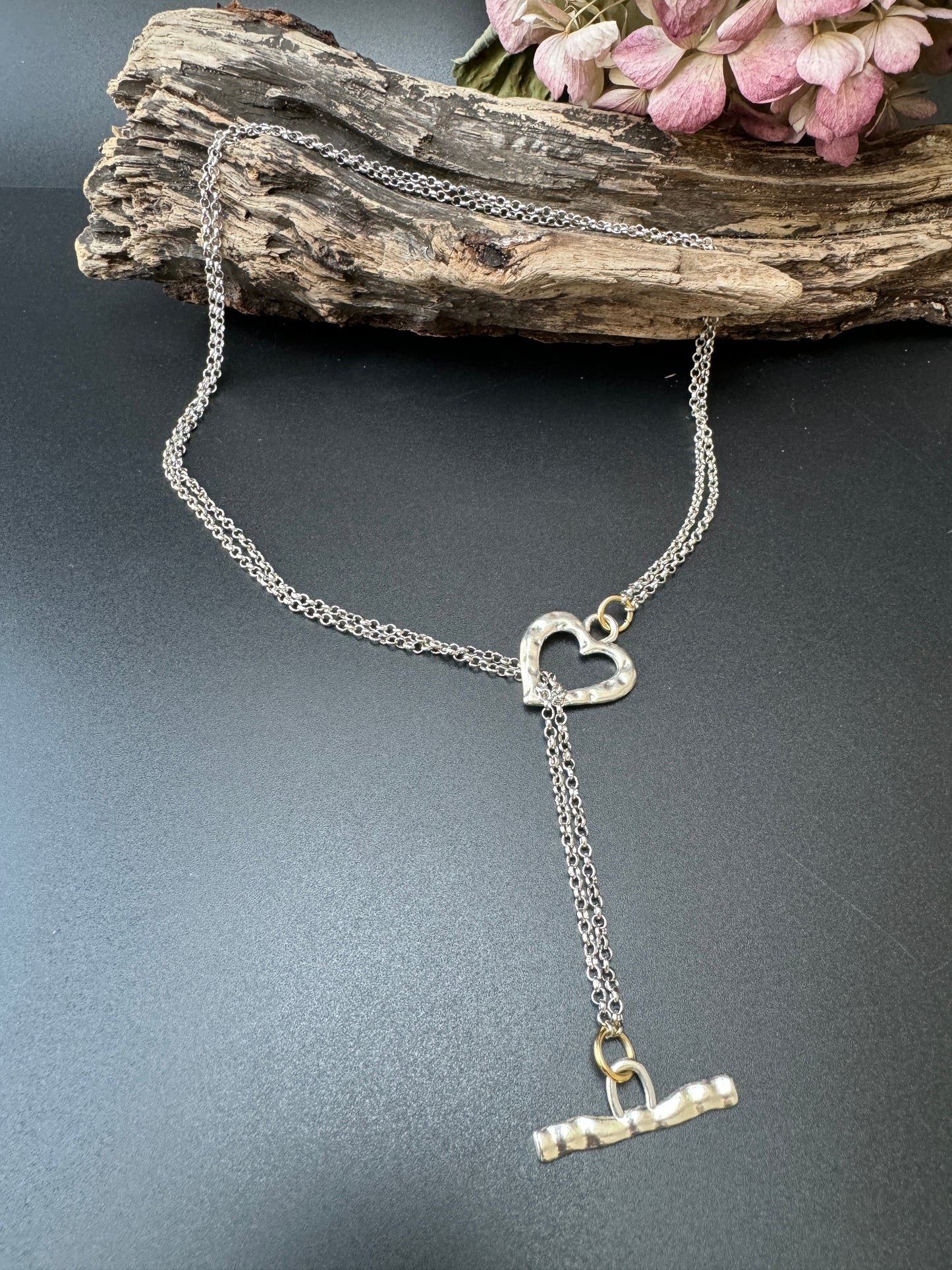 Gen Z Silver Heart Necklace