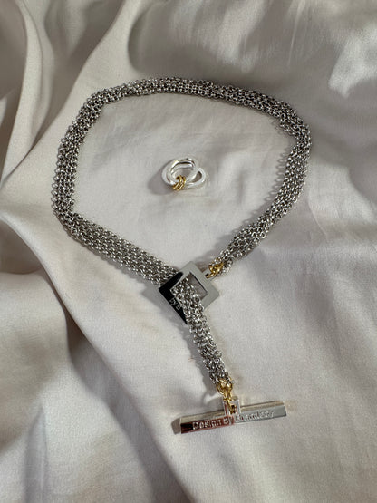 Circle Of Life Halsband - Silver kedja