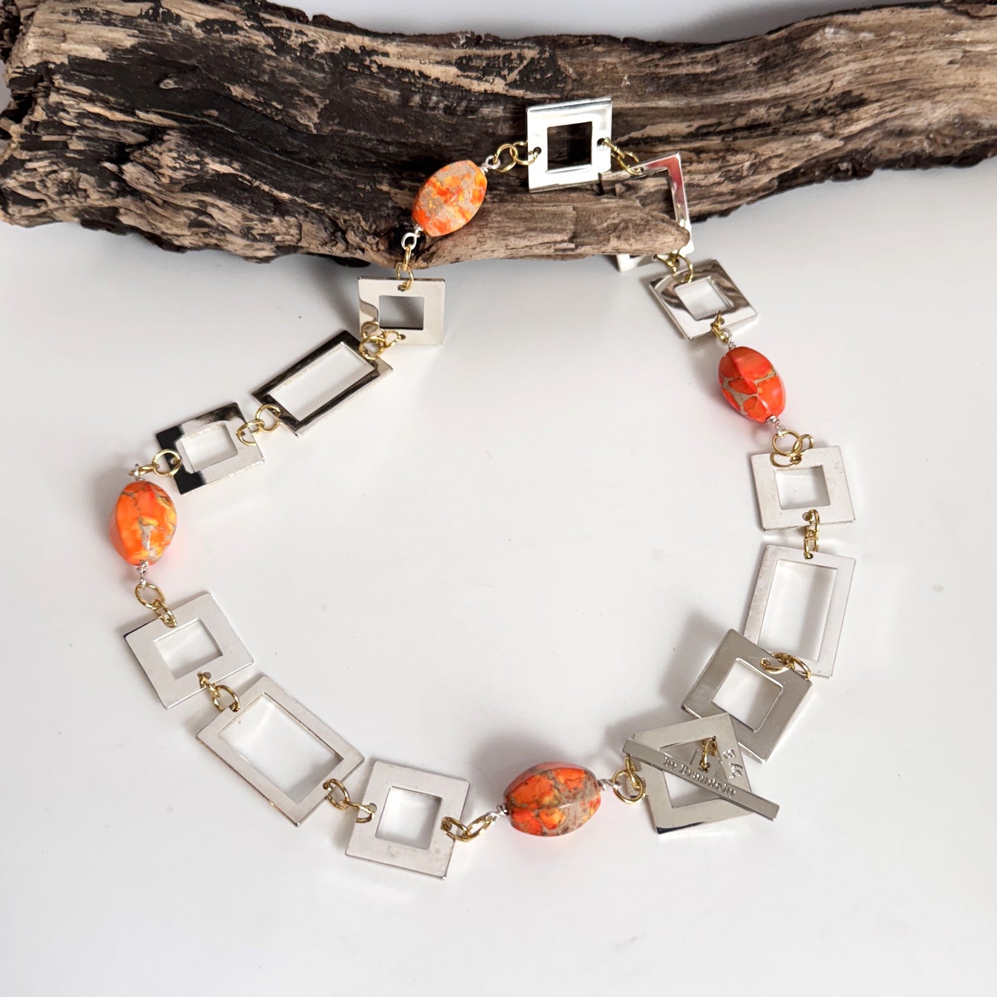 Luxery Orange Halsband