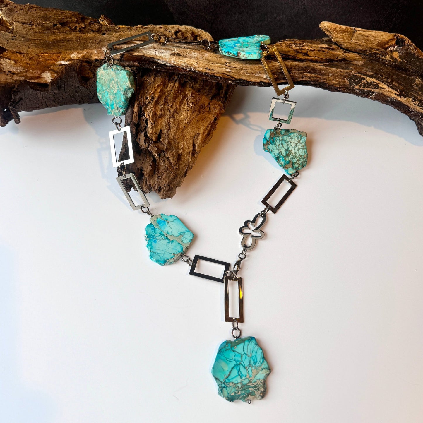 Turquoise Jasper Halsband