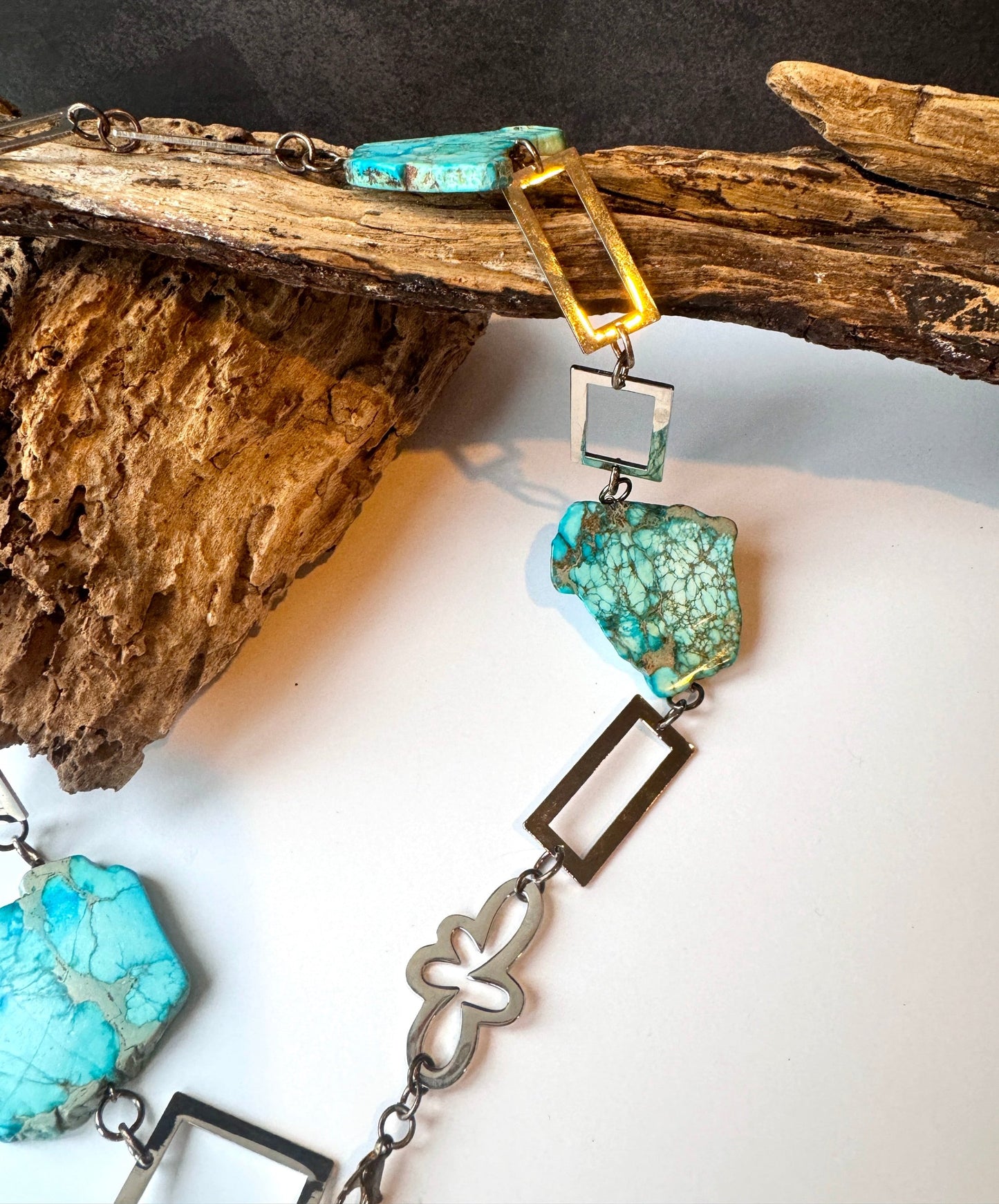 Turquoise Jasper Halsband