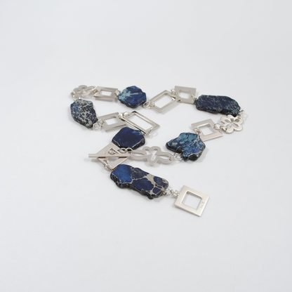Blue Perfection Jasper Halsband - Elegance Bild 4