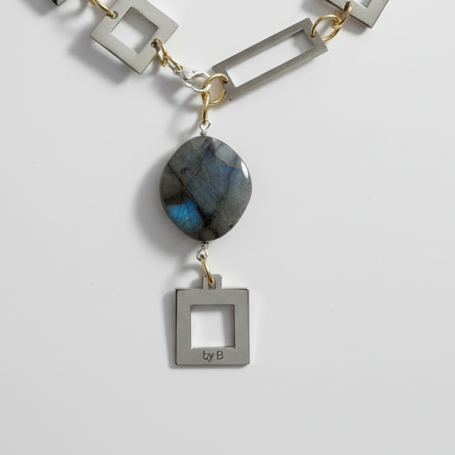 Bold Labradorite Halsband - Elegance Bild 5