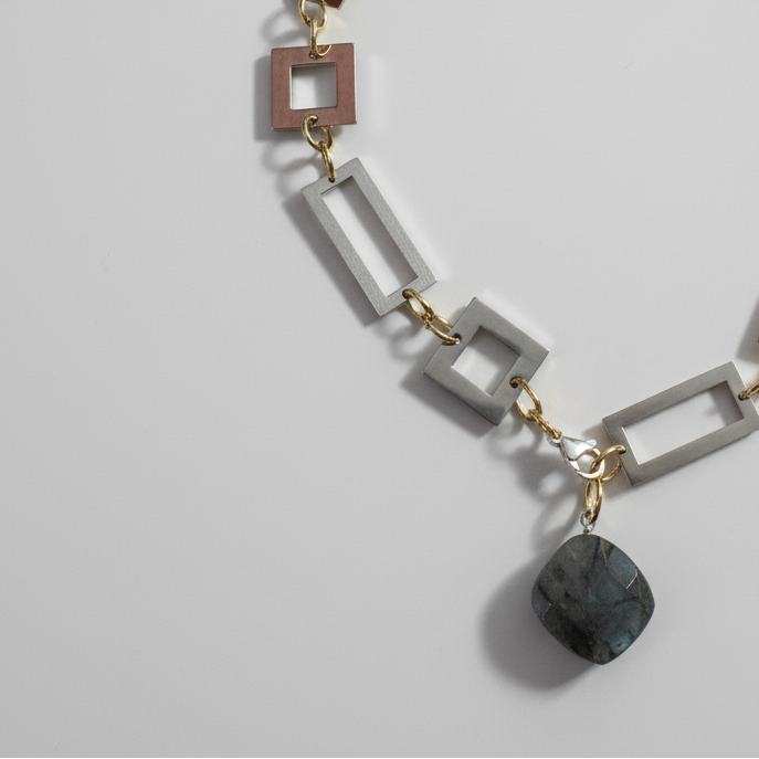 Bold Labradorite Halsband - Elegance Bild 6