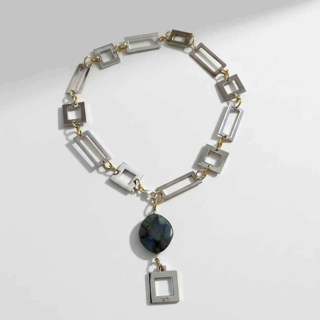 Bold Labradorite utan kedja