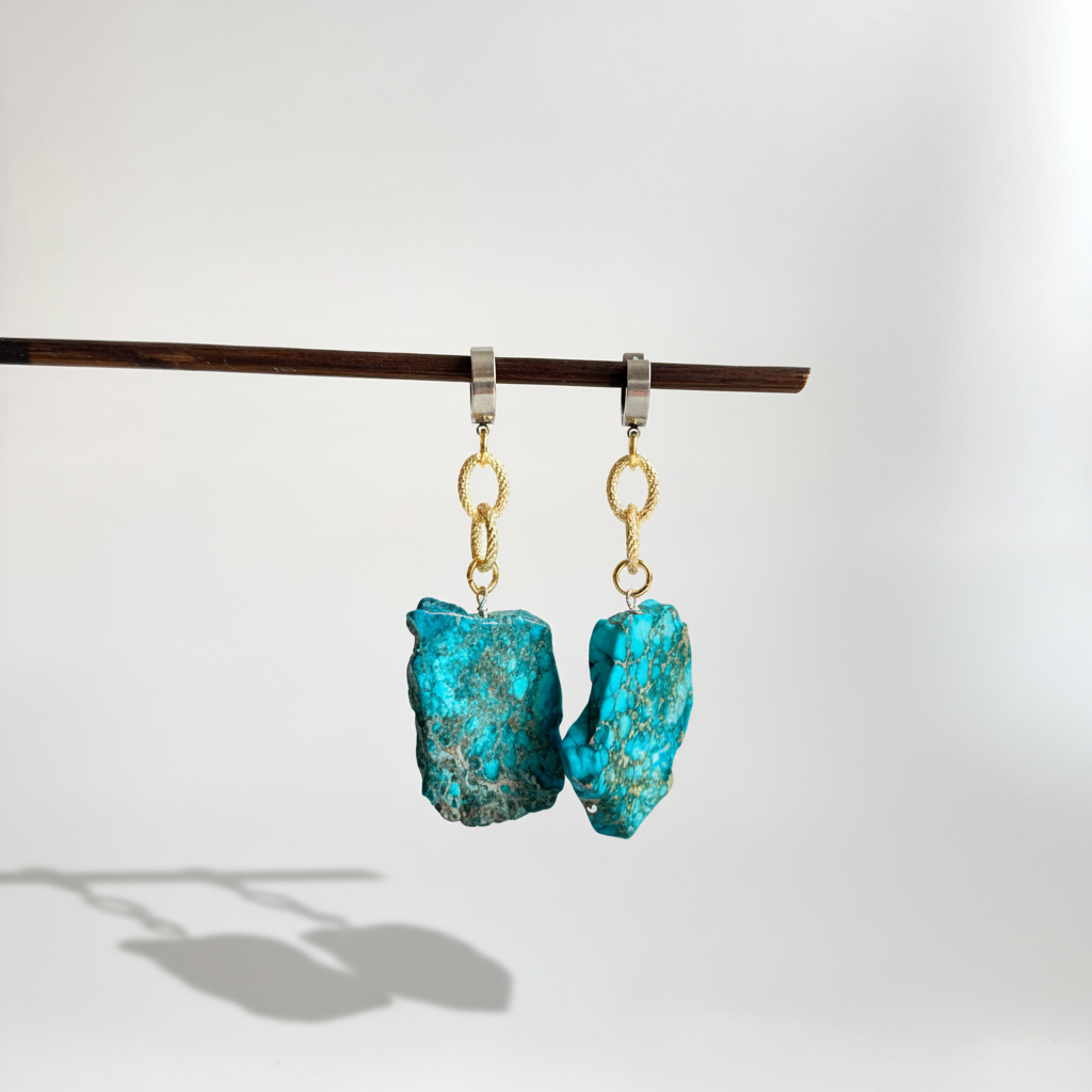 Dream Turquoise Örhängen - Design by Brandeby