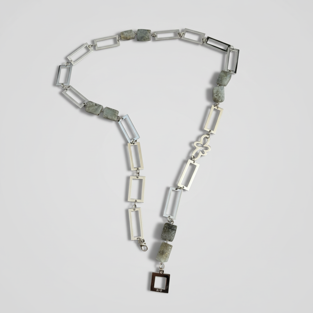 Elegance Raw Labradorit Halsband - Elegance