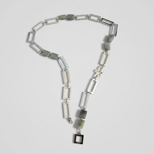 Elegance Raw Labradorit Halsband - Elegance