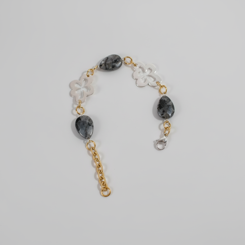 Elegant Drop Labradorit Armband - Bild 2