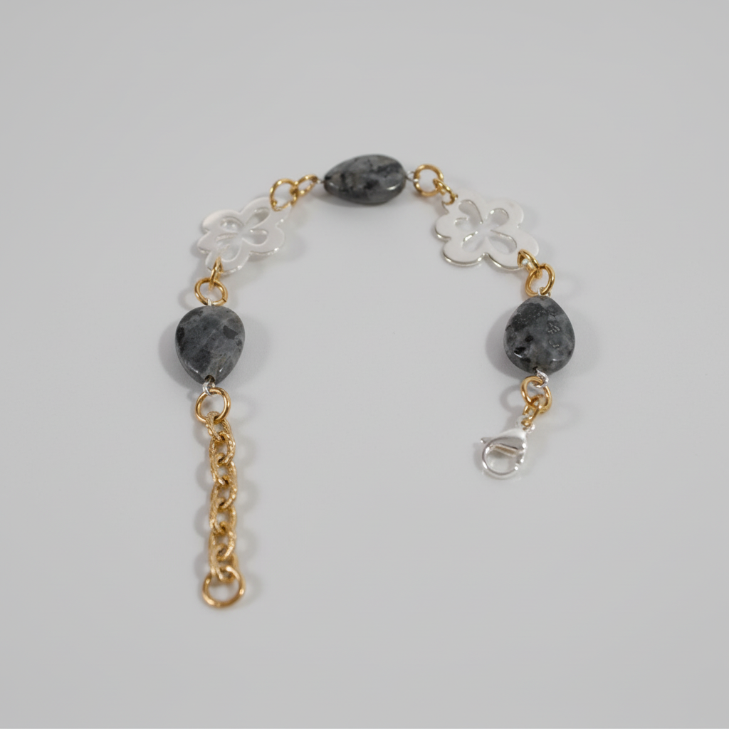 Elegant Drop Labradorit Armband - Bild 5