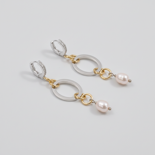 Elegant Pearl Earrings - Elegance 1