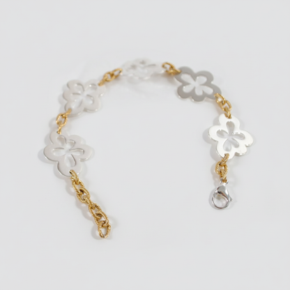 Flower Chain Armband - Elegance Bild 3